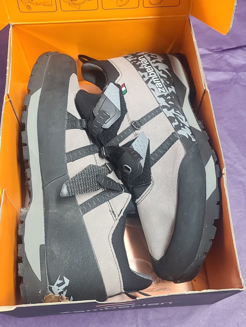 214 Zamberlan Half Dome Hiking Shoes, Made In Italy, Men's Size 8, Euc, Has Box - Picture 6 of 13